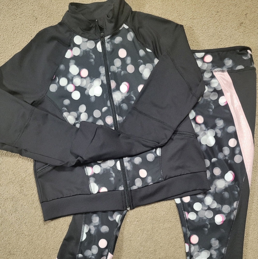 Girls Avia Tracksuit Set